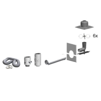 Basis-Set DN 80/125 C93(x) ohne ATB ECOHEAT Plus Öl starr/flex