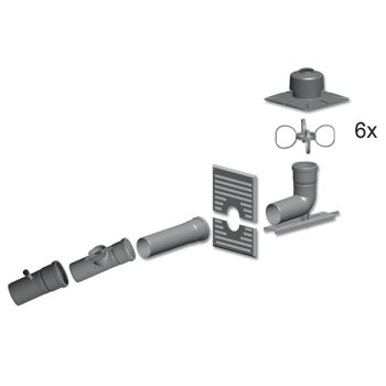 Basis-Set DN 80 B23 ohne ATB ECOHEAT Plus starr/flex