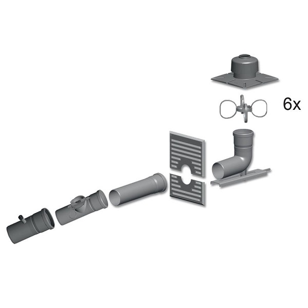 Basis-Set DN 80 B23 ohne ATB ECOHEAT Plus starr/flex günstig kaufen