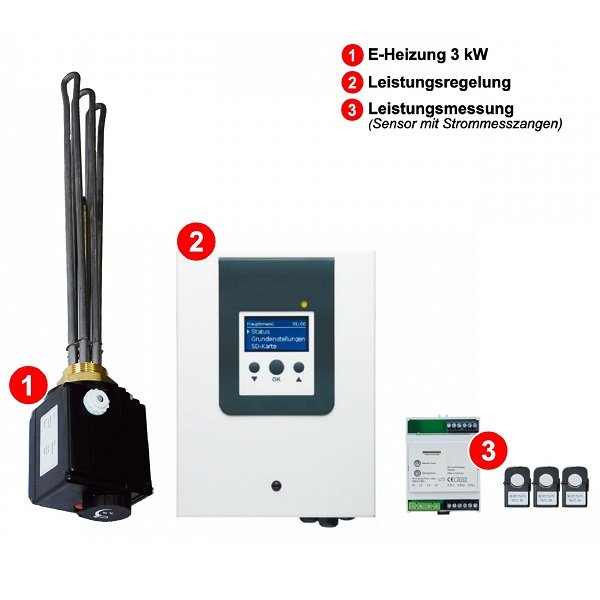 PV-Energiemanager Photovoltaik Heizstab mit PV-Strom