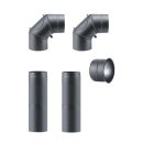 Rauchrohr-Paket für Holzvergaserkessel HVS